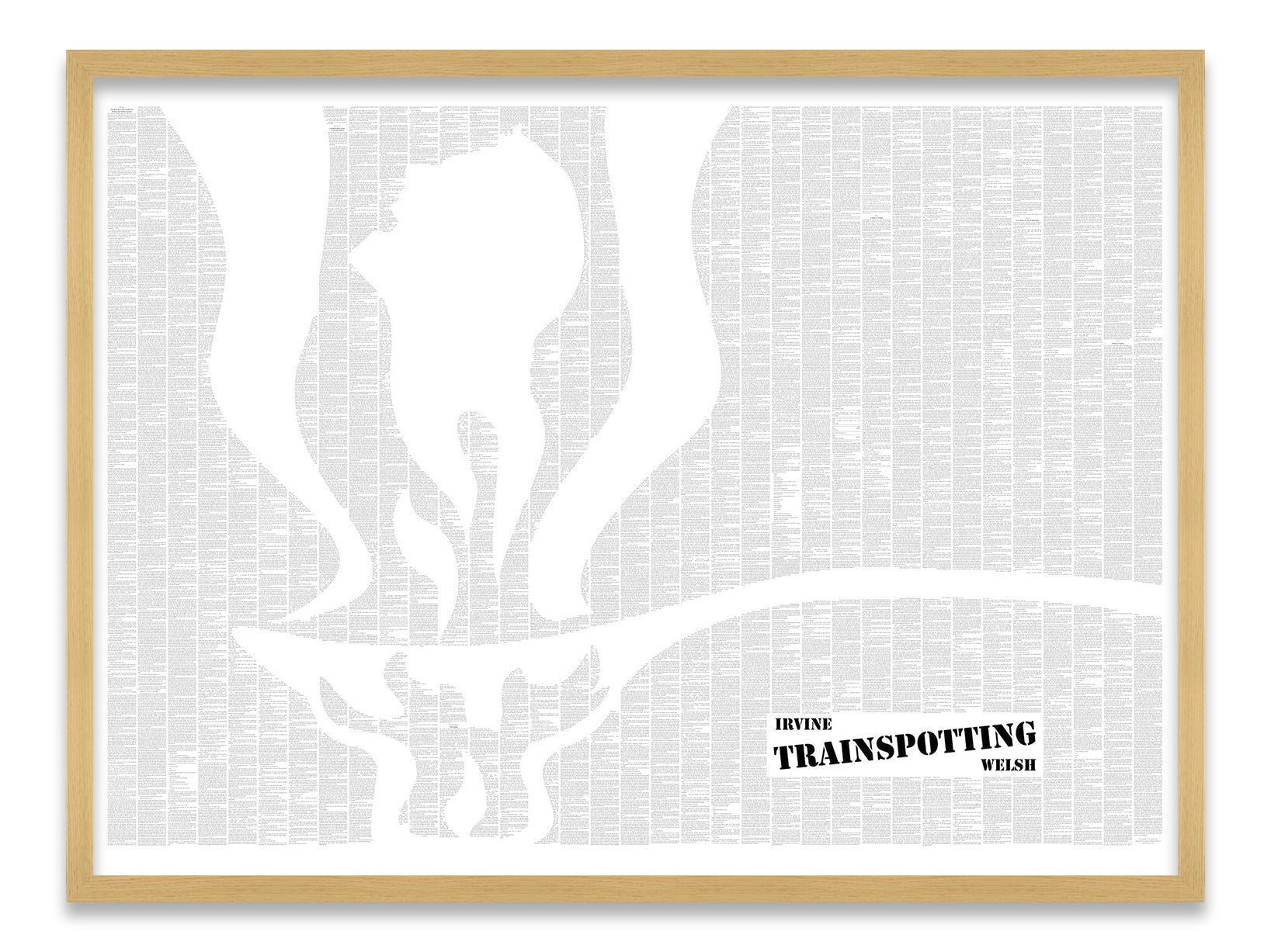 Trainspotting black title