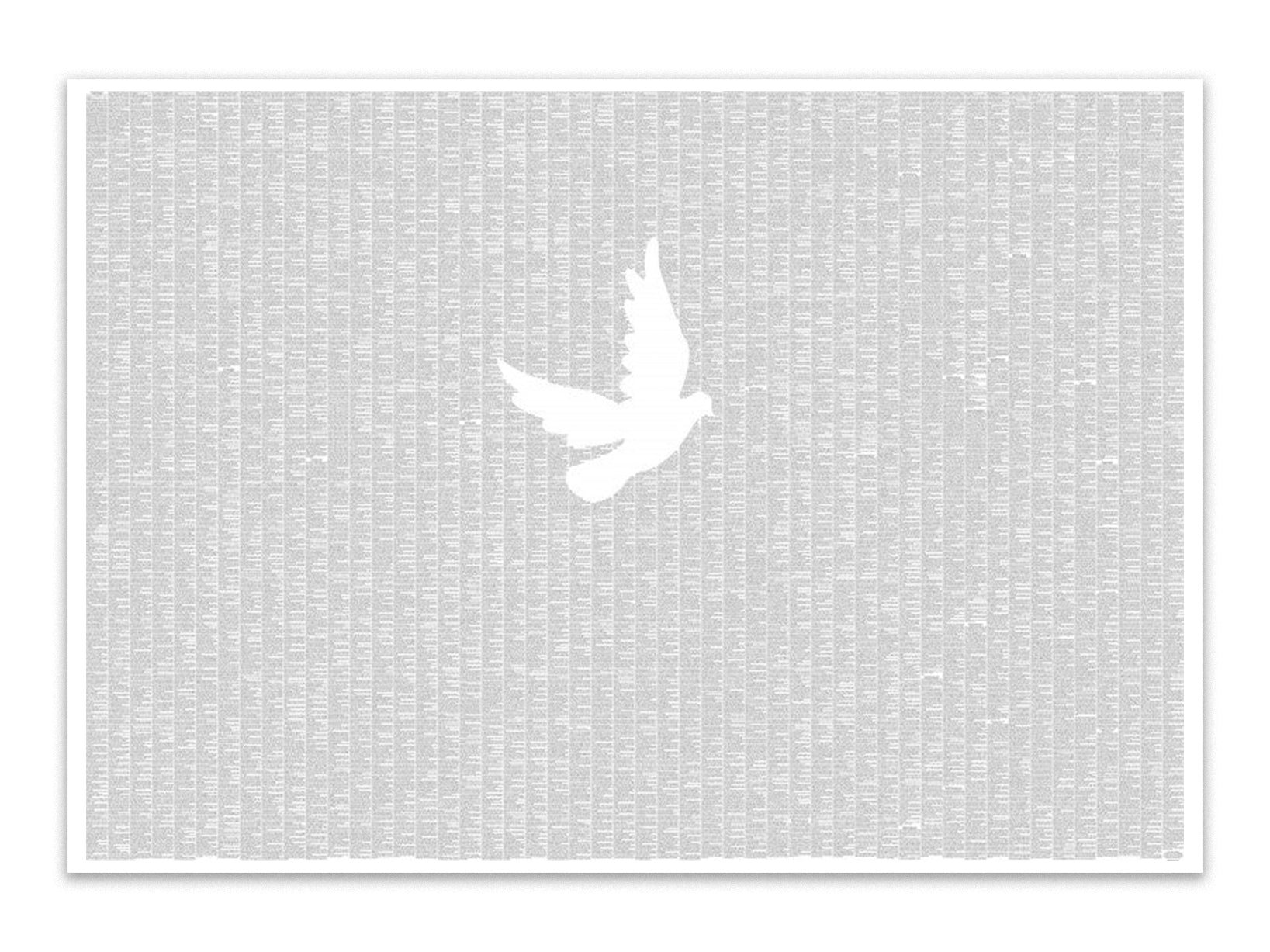 The King James New Testament Dove Design