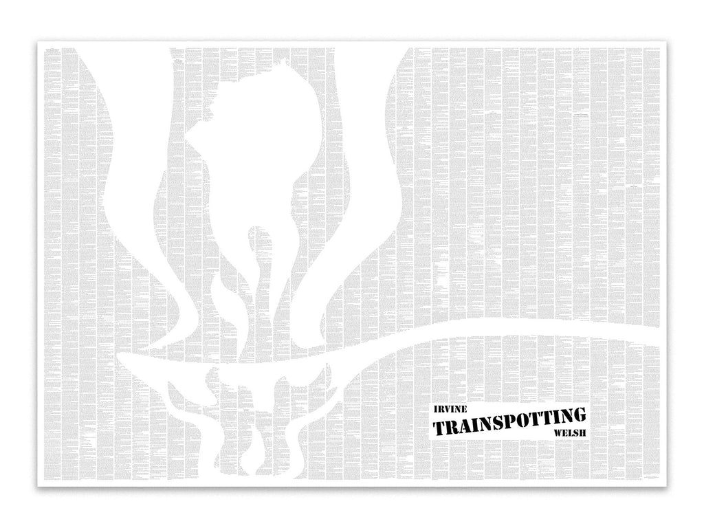 Trainspotting black title