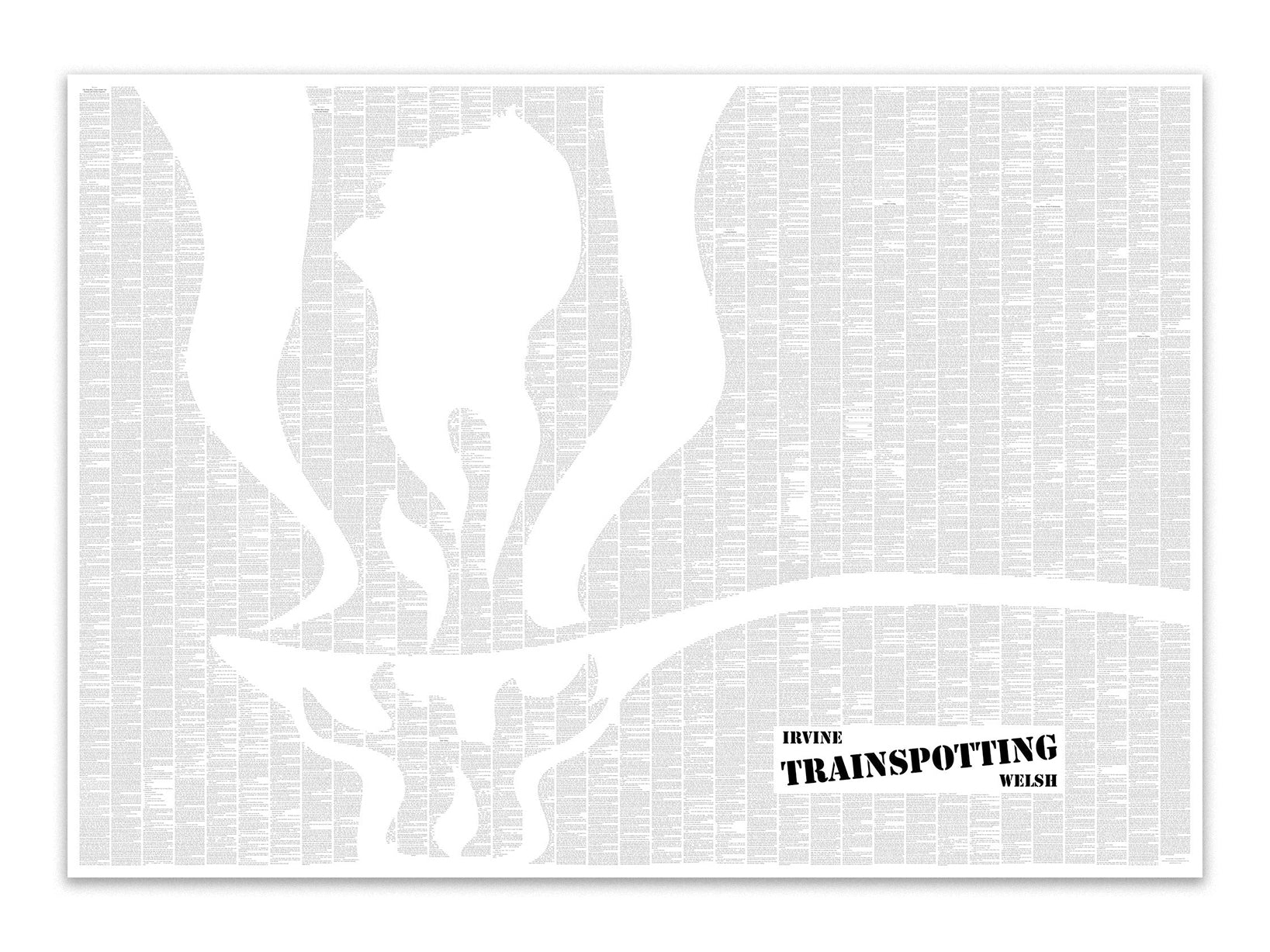 Trainspotting black title