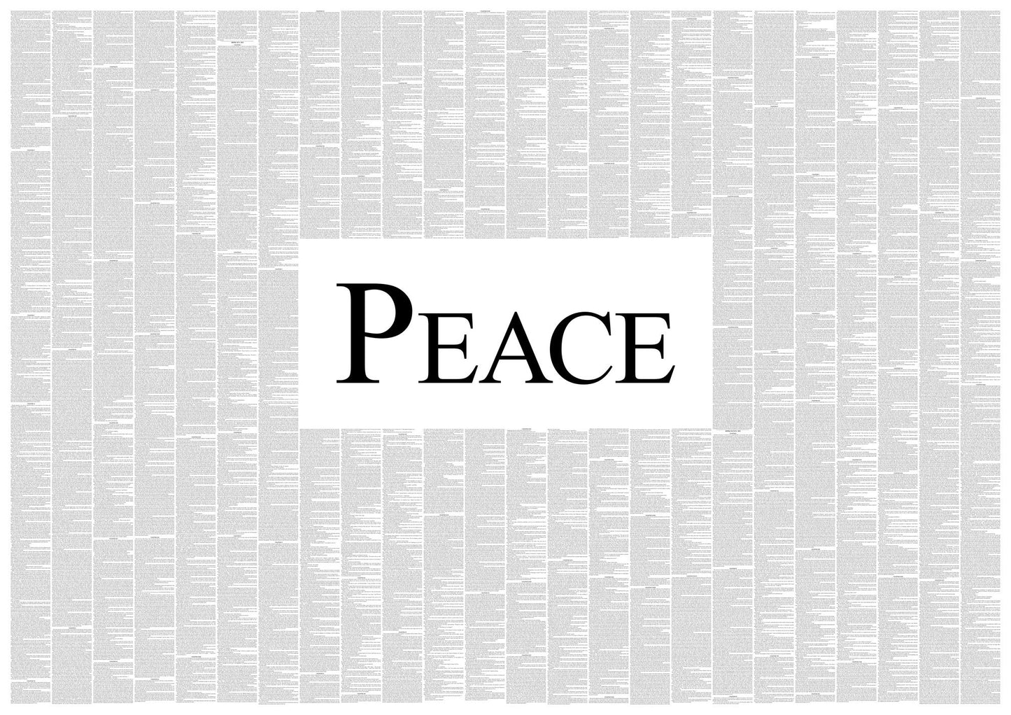 War and Peace Multi sheet