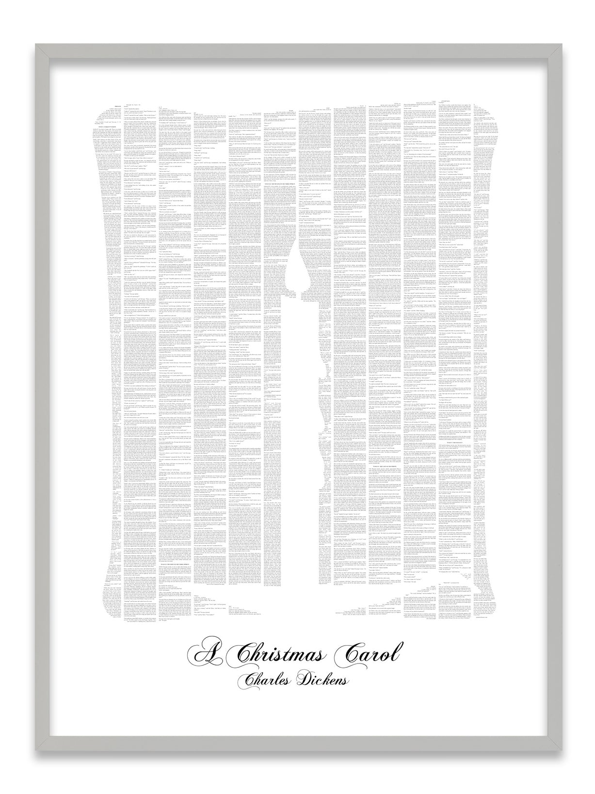 A Christmas Carol Candle design