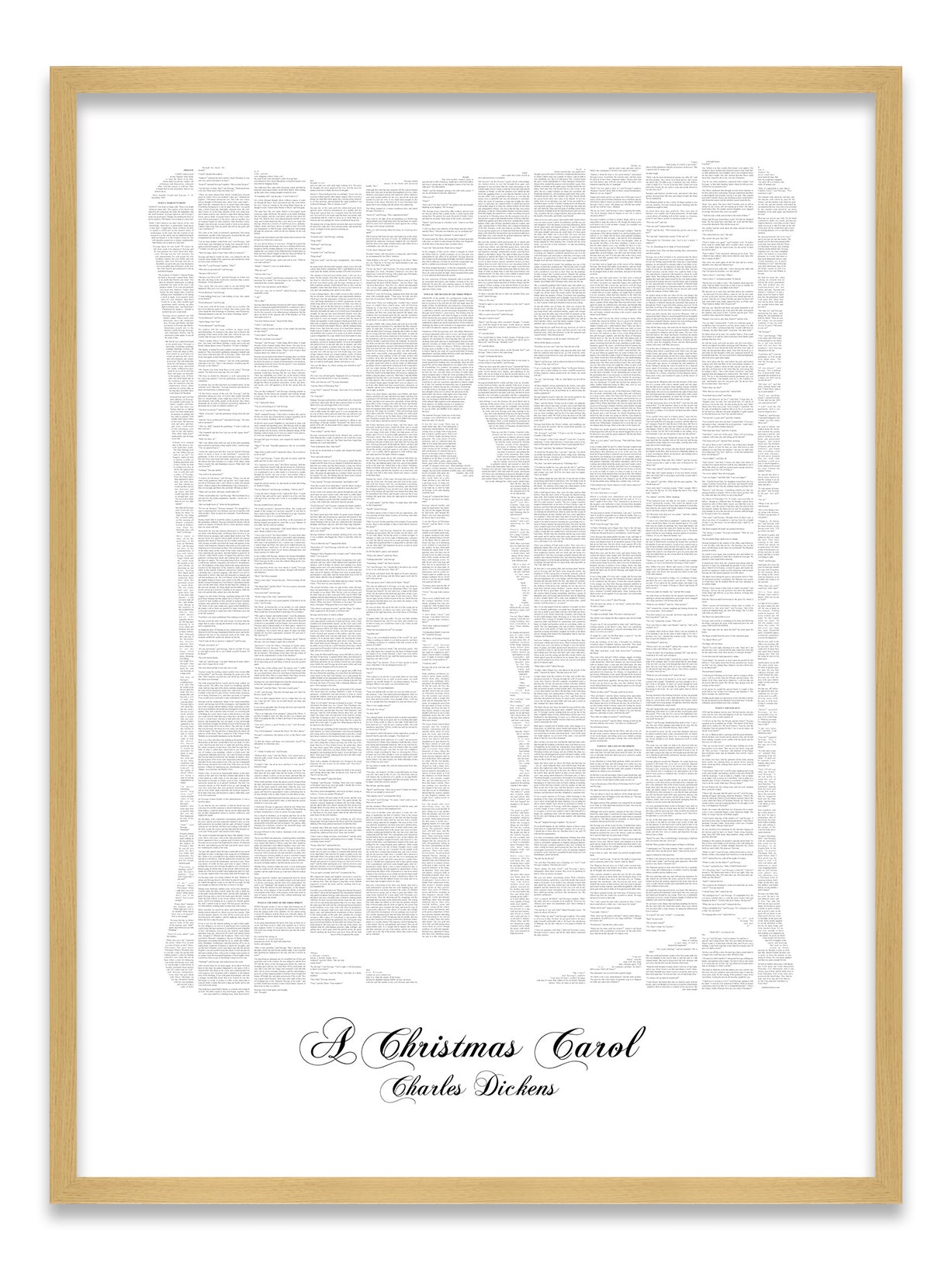 A Christmas Carol Candle design