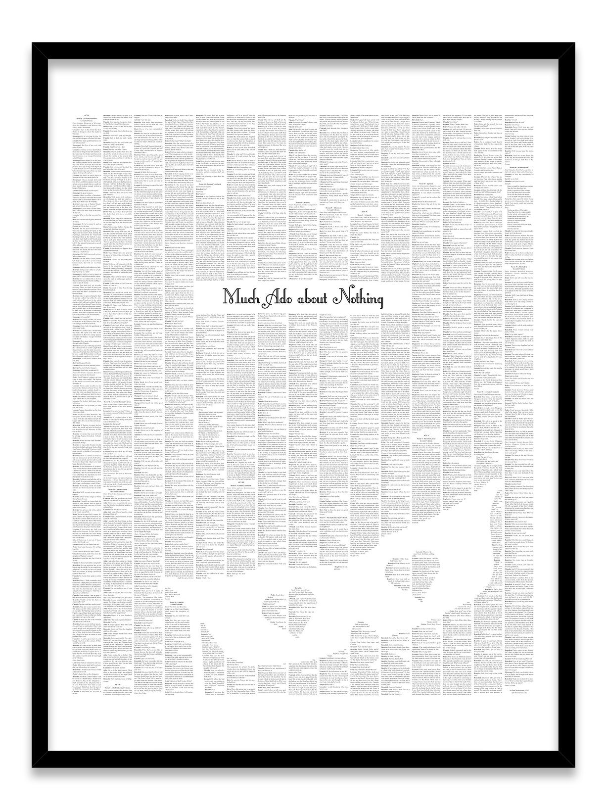 Much Ado About Nothing