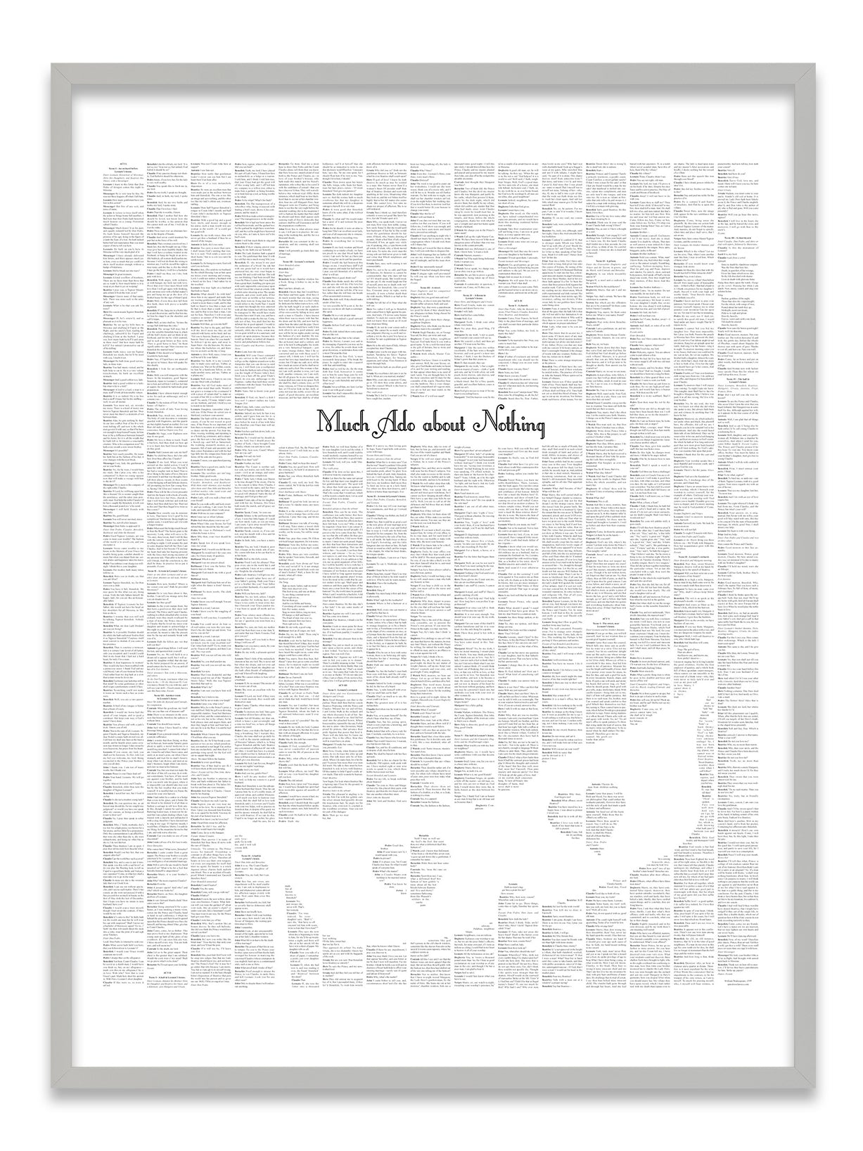 Much Ado About Nothing