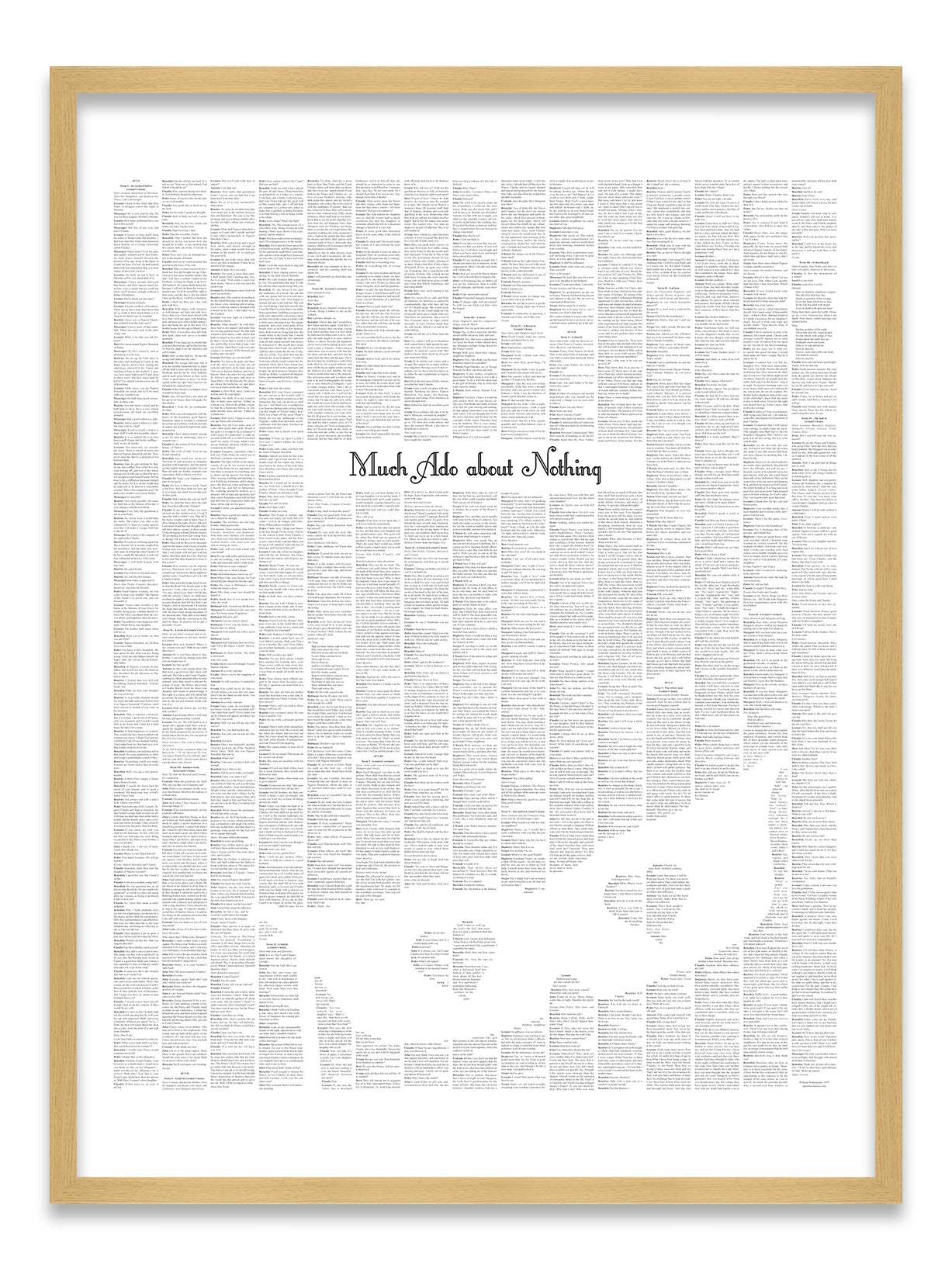 Much Ado About Nothing