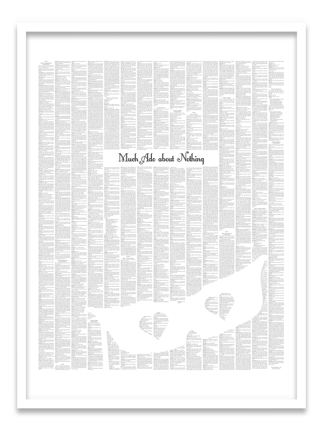 Much Ado About Nothing