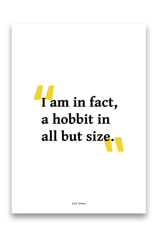 J.R.R Tolkien - Hobbit Size