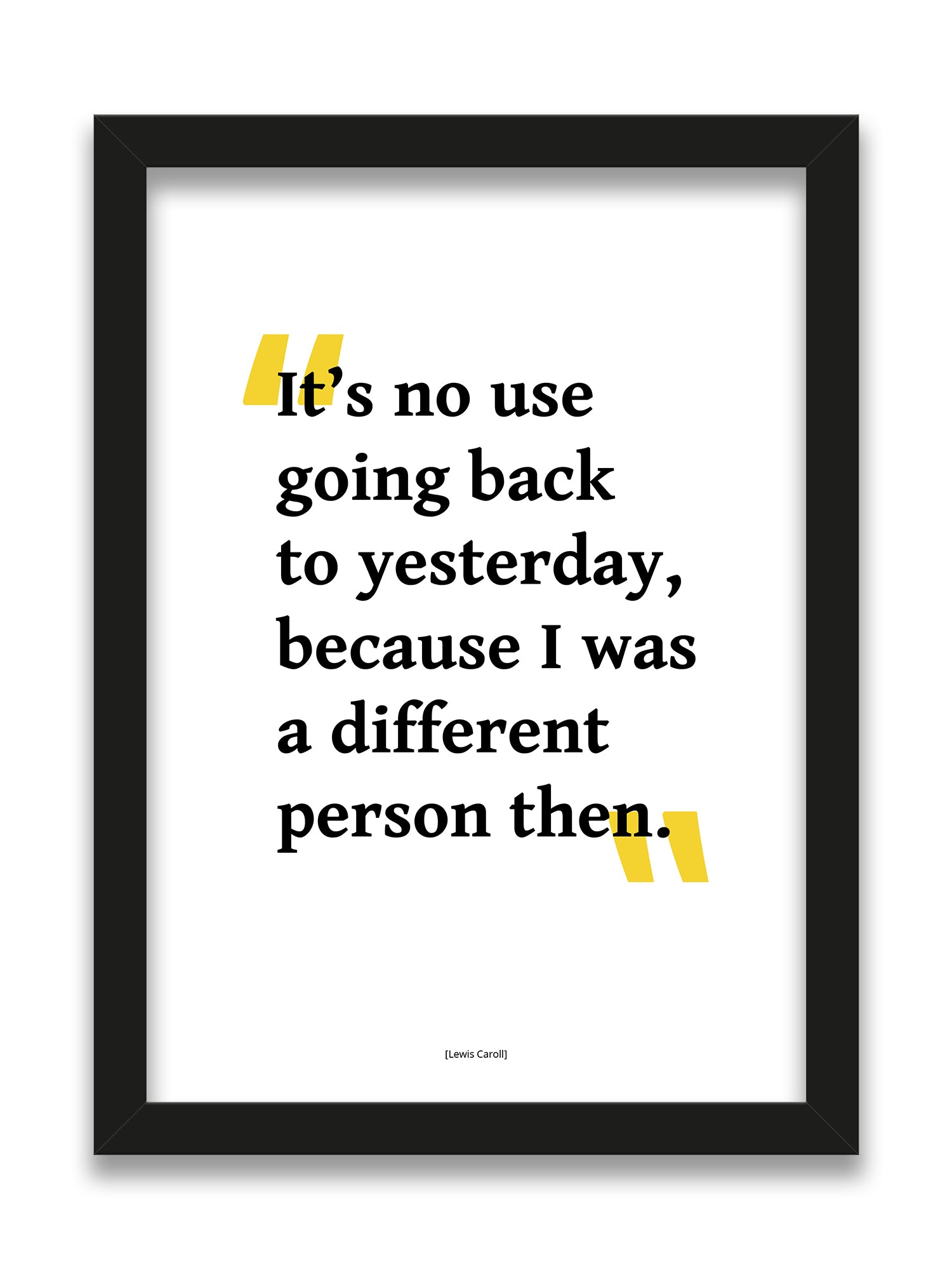 Lewis Caroll - Different Person