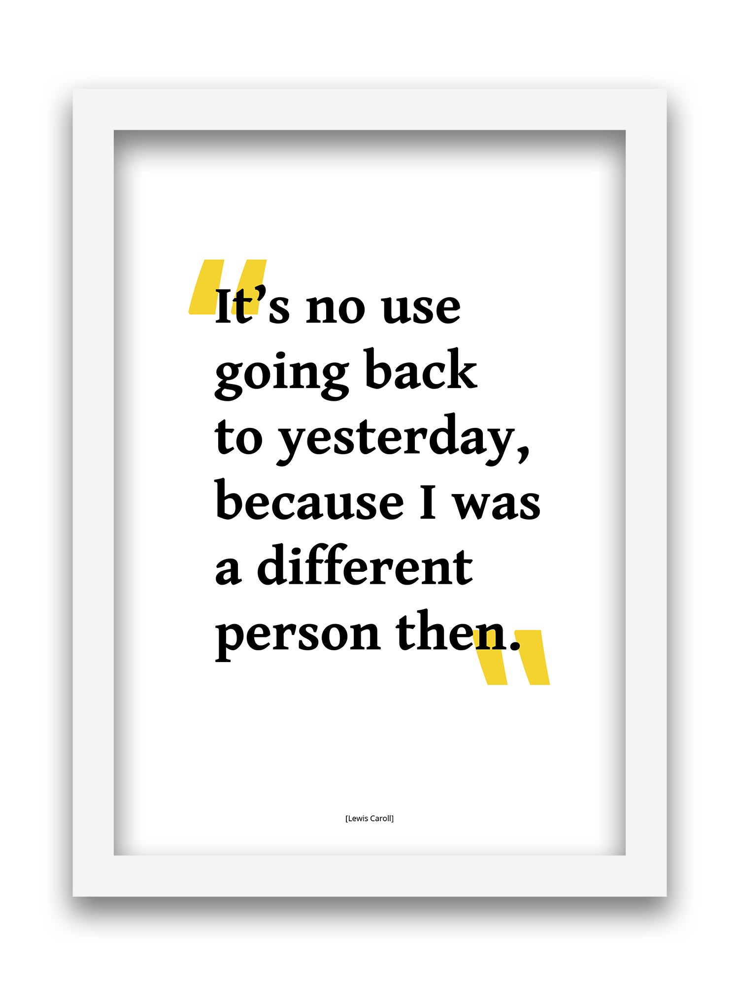 Lewis Caroll - Different Person