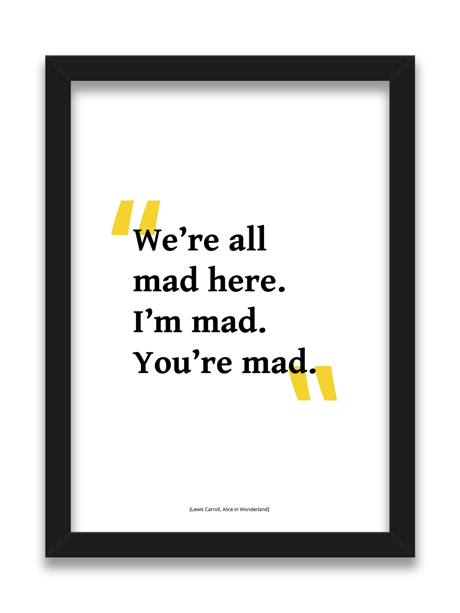 Lewis Caroll - Alice in Wonderland Mad