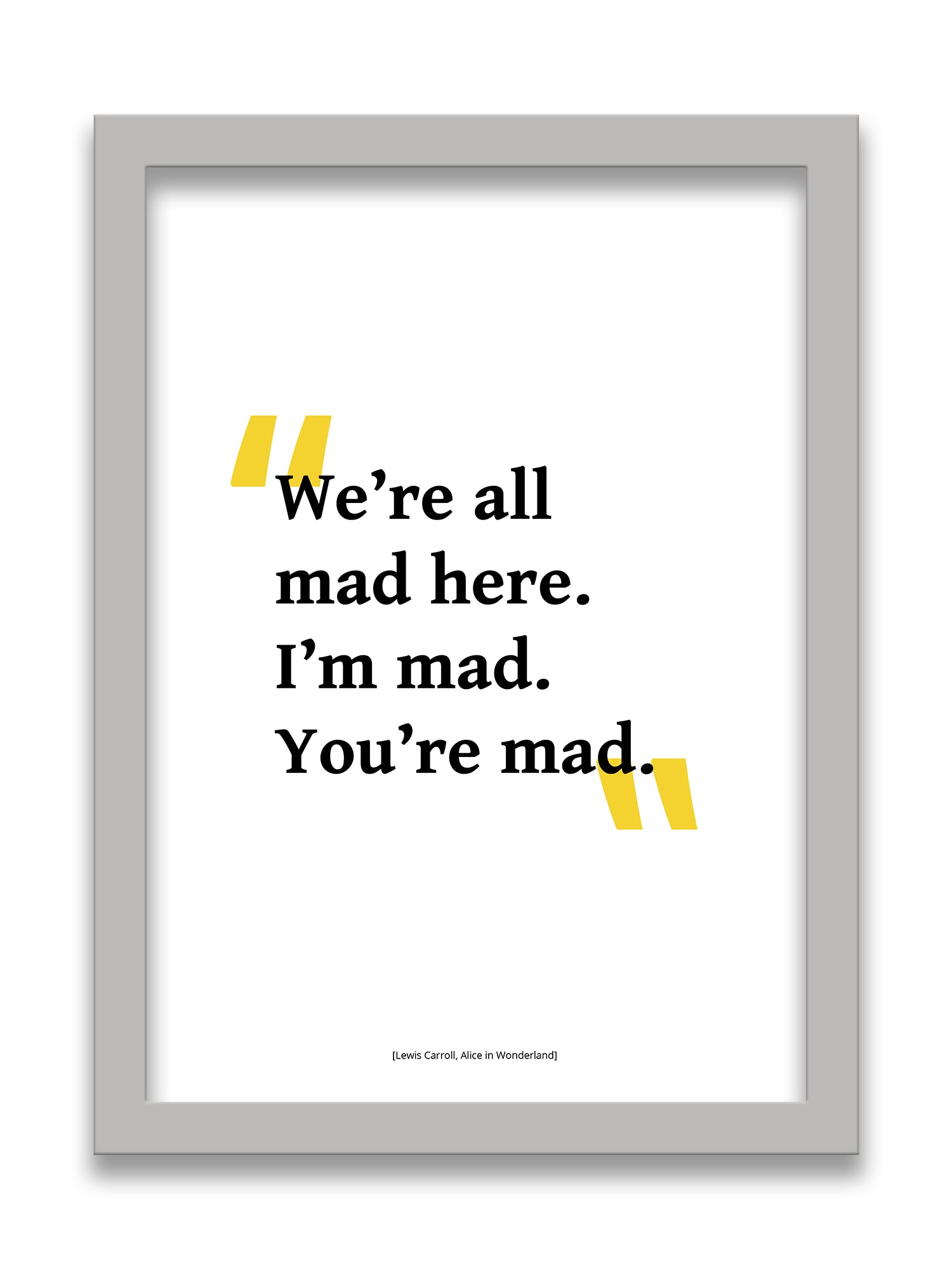 Lewis Caroll - Alice in Wonderland Mad