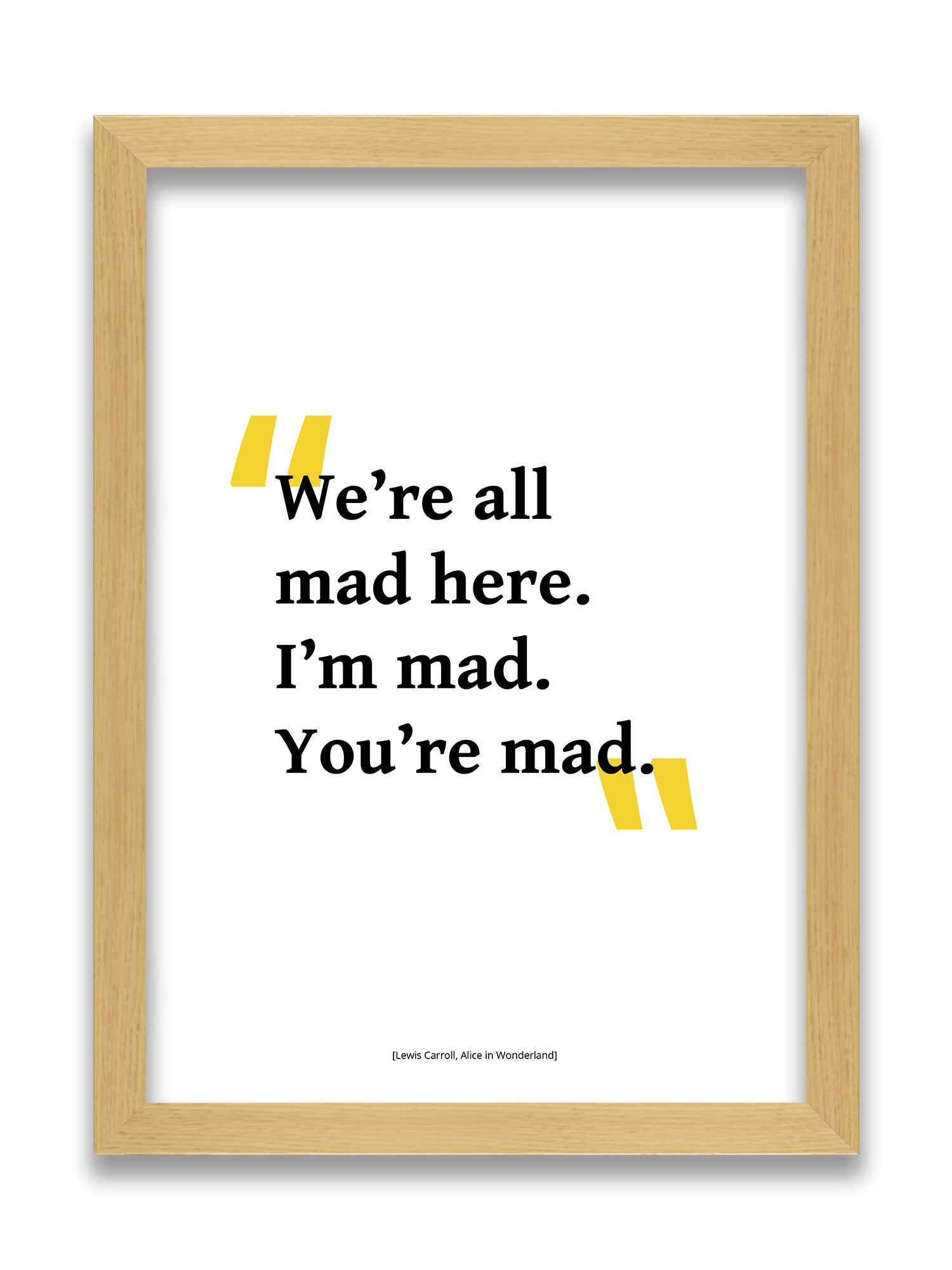 Lewis Caroll - Alice in Wonderland Mad