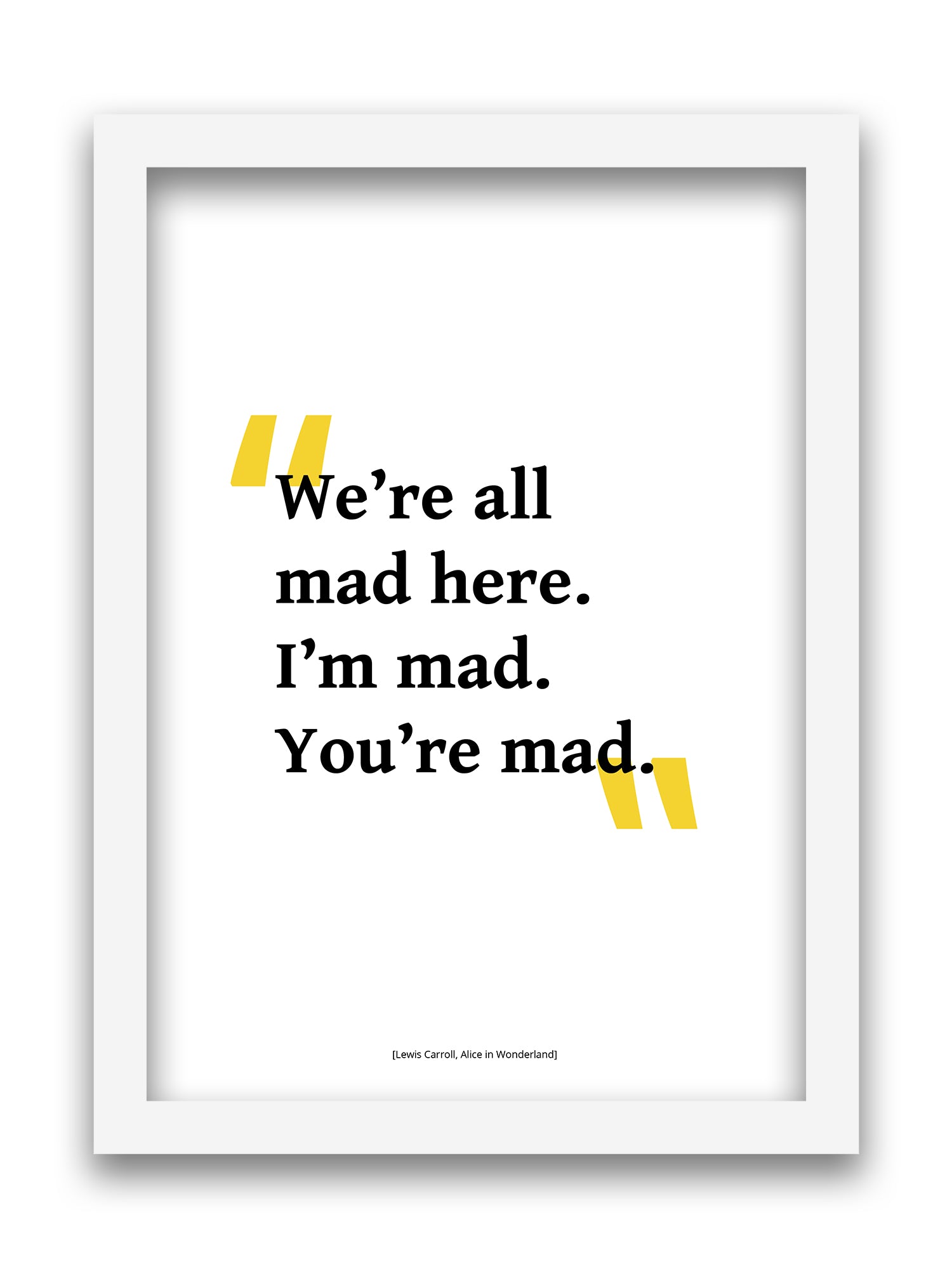 Lewis Caroll - Alice in Wonderland Mad