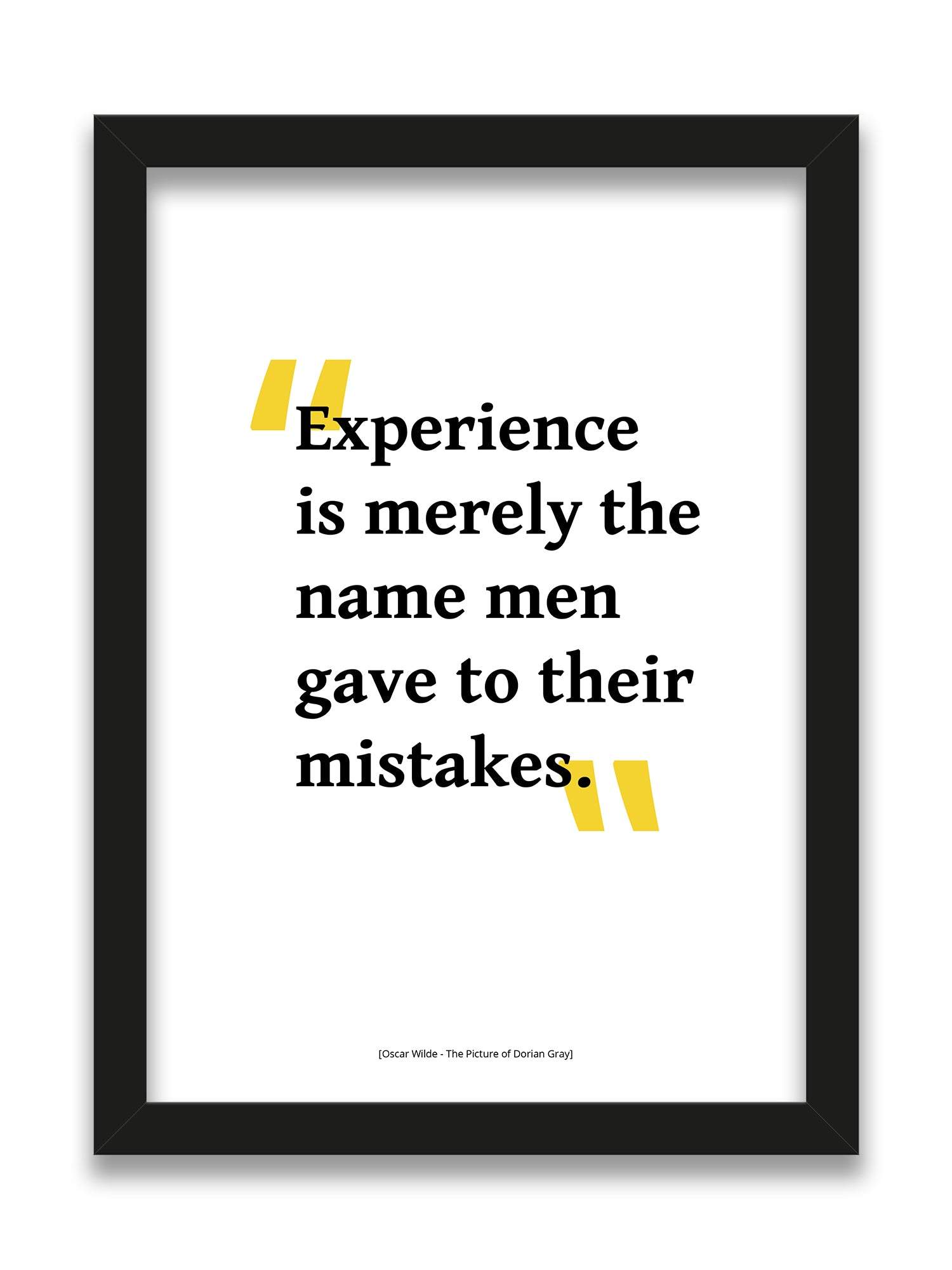 Oscar Wilde - The Picture of Dorian Grey  Experiance