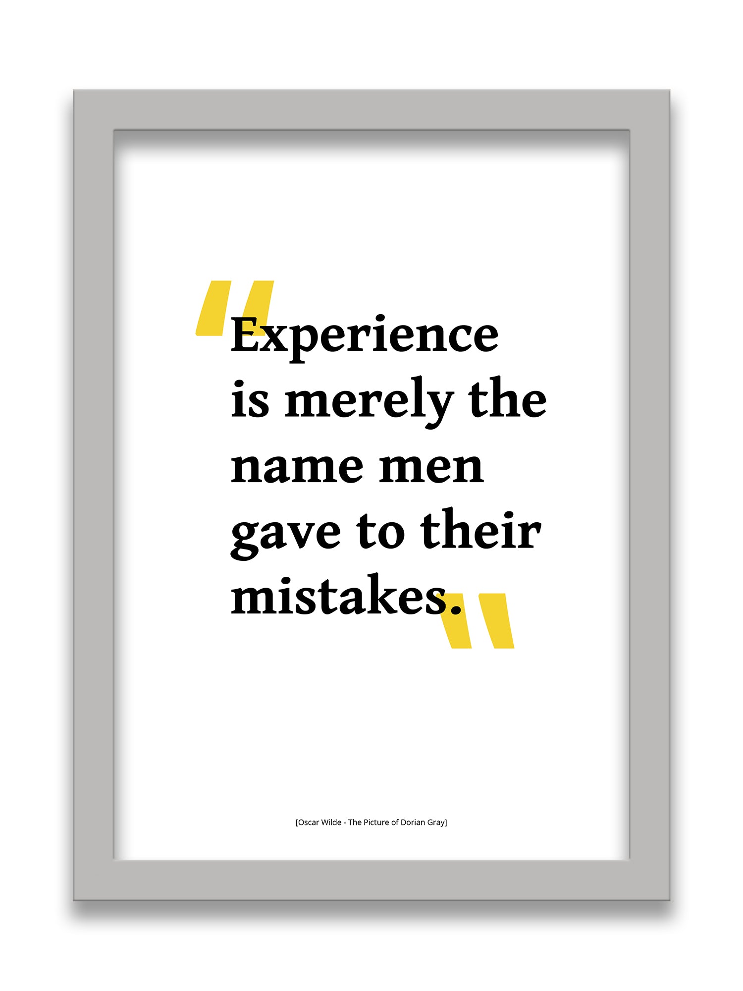 Oscar Wilde - The Picture of Dorian Grey  Experiance