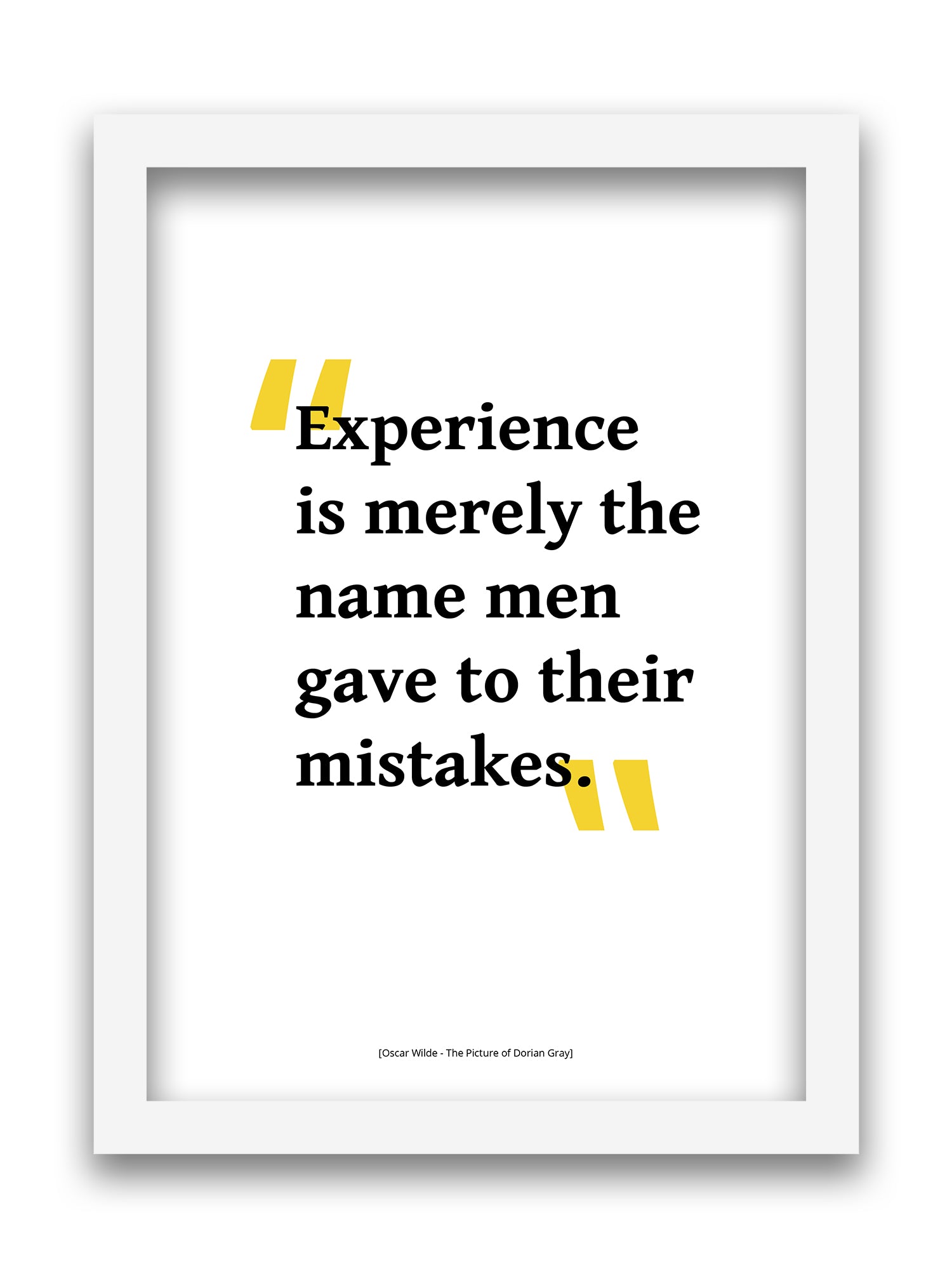 Oscar Wilde - The Picture of Dorian Grey  Experiance